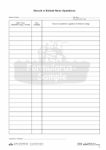 Ballast Water Record Book